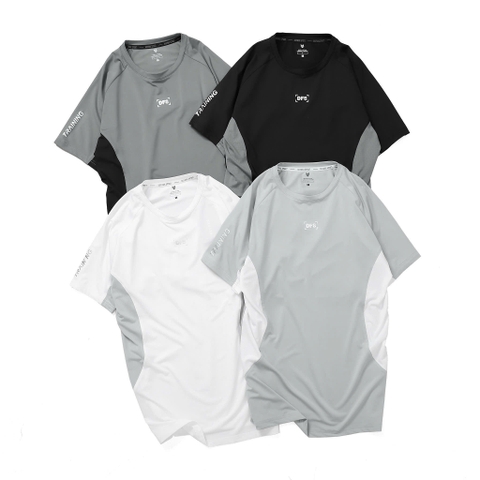 ÁO THUN DFS 4C POLY LẠNH PHỐI LƯỚI