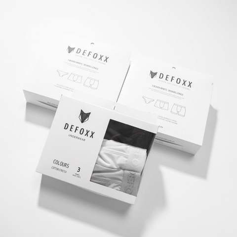 QUẦN BOXER DEFOXX COTTON LỤA