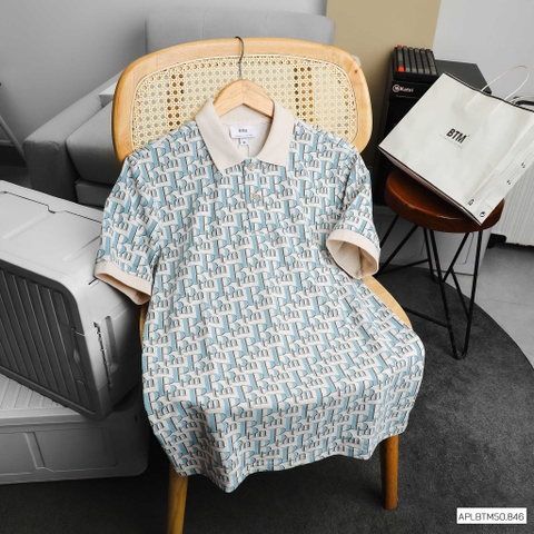 ÁO POLO BTM PATTERN CROCODILE CVC