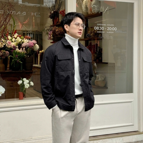 ÁO KHOÁC CỔ BẺ BTM