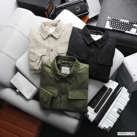 ÁO KHOÁC CỔ BẺ BTM