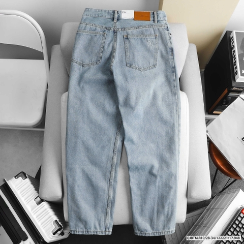 QUẦN JEANS BTM RELAX-FIT XANH NHẠT