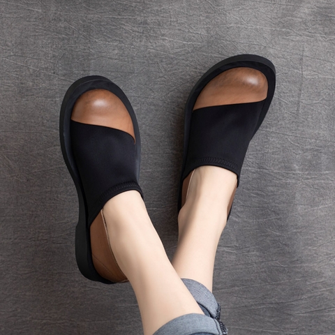 GIÀY DA BÒ HANDMADE ĐẾ CAO SU G53 (TẶNG VÒNG RETRO)