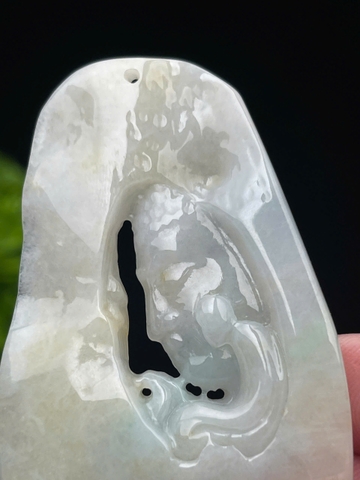 NT1278 Diện Phật trong ta  ngọc phỉ thuý tự nhiên(Jadeite A)