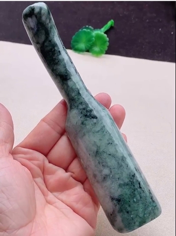 NT1227 Cung nhãn trà ngọc phỉ thuý tự nhiên ( Jadeite A)