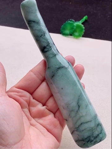 NT1228 Cung nhãn trà ngọc phỉ thuý tự nhiên ( Jadeite A)