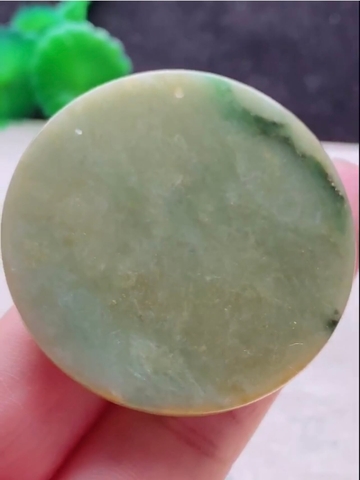 NT1234 Ngọc bội tứ linh hoàng phỉ ngọc phỉ thuý tự nhiên ( Jadeite A)