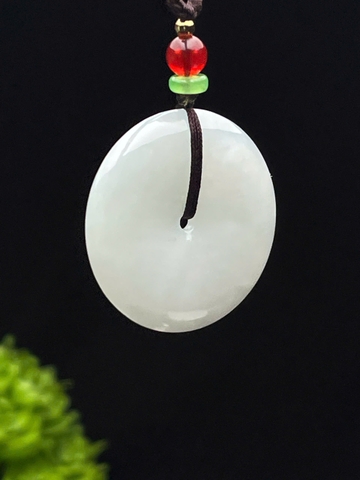 NT1260 Khấu bình an ngọc phỉ thuý tự nhiên(Jadeite A)