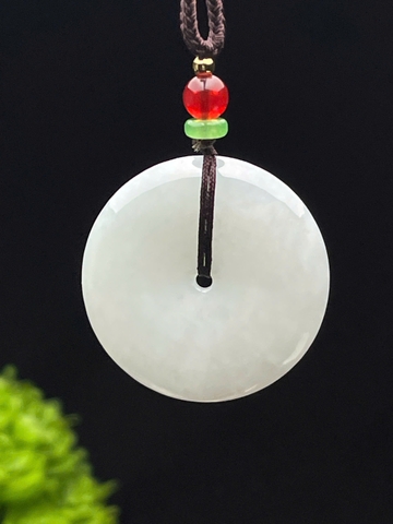 NT1260 Khấu bình an ngọc phỉ thuý tự nhiên(Jadeite A)