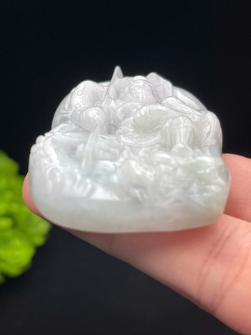 NT1283  Tề thiên đại thánh  ngọc phỉ thuý tự nhiên(Jadeite A)