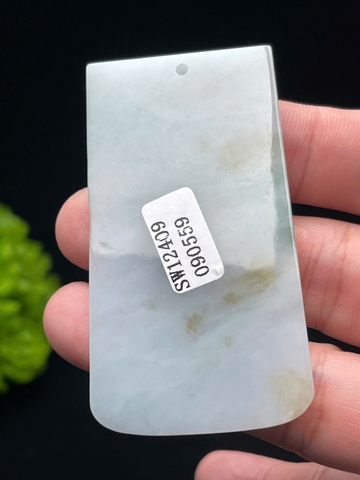 NT1287 Vô sự bài vạn sự hanh thông  ngọc phỉ thuý tự nhiên(Jadeite A)