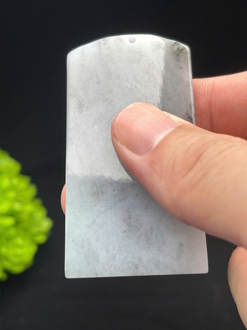 NT1285 Vô sự bài vạn sự hanh thông  ngọc phỉ thuý tự nhiên(Jadeite A)