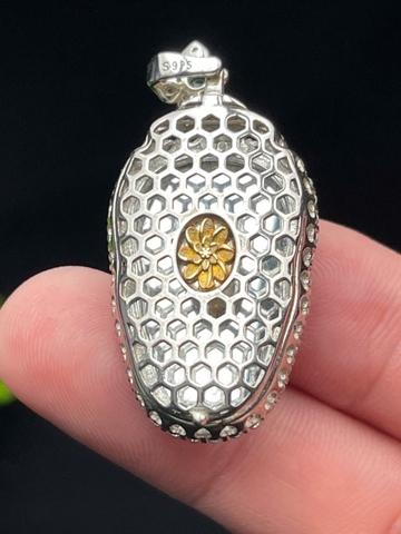 NT1293 Lá bồ đề  ngọc phỉ thuý lục đế vương tự nhiên(Jadeite A)