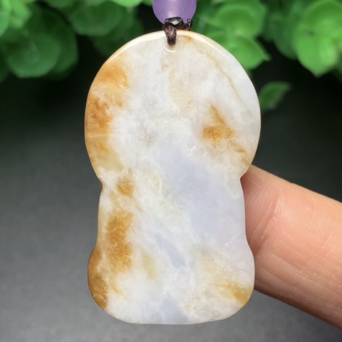 MẶT DÂY ĐEO PHẬT TỔ 2 MÀU NGỌC PHỈ THÚY HP -nt0028