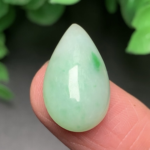 MẶT NHẪN GIỌT NƯỚC NGỌC XANH hp -nt0042