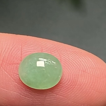 NT116    LÔ MẶT NHẪN PHỈ THÚY XANH NHẠT hp