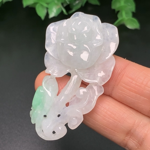 NGỌC PHỈ THÚY MẶT HOA HỒNG HP -nt0141