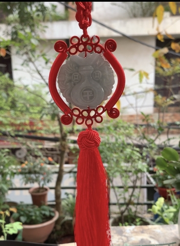 DÂY TREO Ô TÔ BẠCH NGỌC PHỈ THÚY -md0005 -nt162