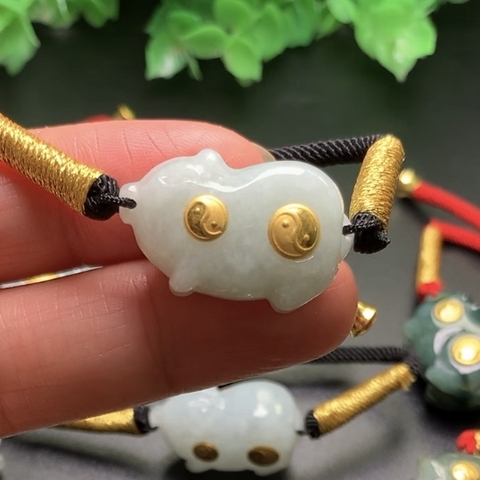 VÒNG CHARM LỢN ĐÔNG HỒ NGỌC PHỈ THÚY HP nt0165