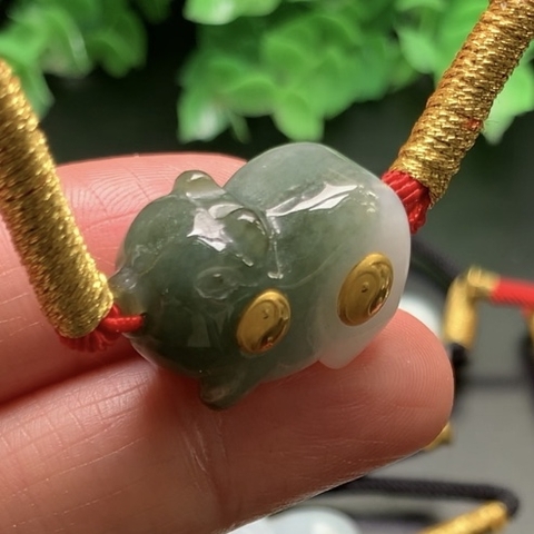 VÒNG CHARM LỢN ĐÔNG HỒ NGỌC PHỈ THÚY HP nt0165