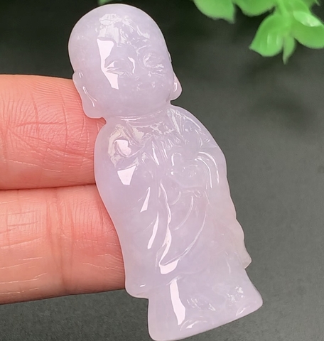 NGỌC PHỈ THÚY PHẬT LA LAN TÍM HP nt0170