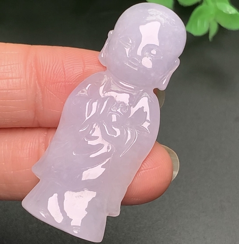 NGỌC PHỈ THÚY PHẬT LA LAN TÍM HP nt0170