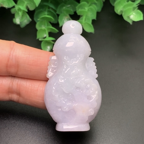 MẶT NGỌC BÌNH HOA MAI TÍM PHỈ THÚY nt0177