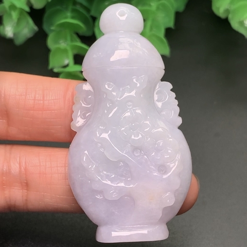 MẶT NGỌC BÌNH HOA MAI TÍM PHỈ THÚY nt0177