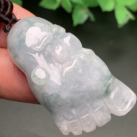 MẶT NGỌC BÀN CHÂN PHẬT PHỈ THÚY nt0179