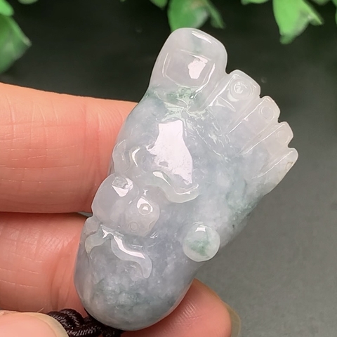 MẶT NGỌC BÀN CHÂN PHẬT PHỈ THÚY nt0179