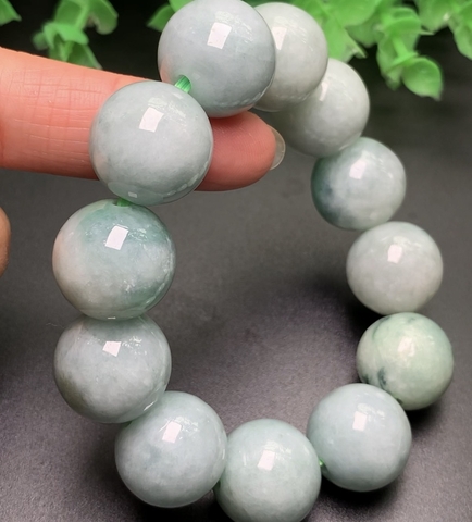 VÒNG HẠT VÂN XANH 18.5MM -nt0184