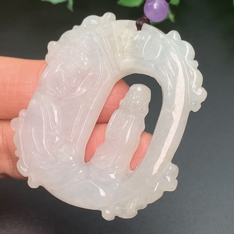 MẶT PHẬT PHỈ THÚY BẠCH NGỌC HP nt0190