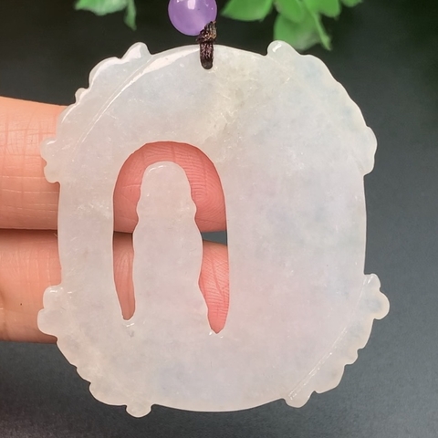 MẶT PHẬT PHỈ THÚY BẠCH NGỌC HP nt0190