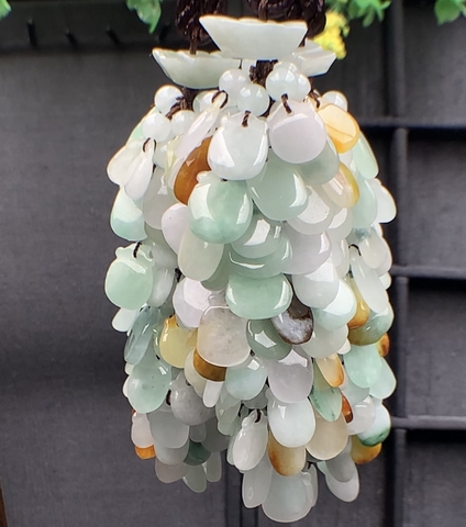 NGỌC BỘI TREO TÚI Ngọc phỉ thúy tự nhiên Jadeite A -NT534