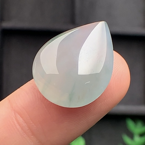 MẶT NHẪN GIỌT NƯỚC PHỈ THÚY LAM 21MM -nt282