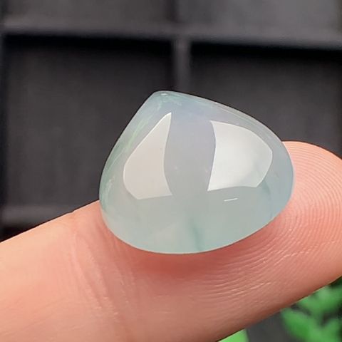 MẶT NHẪN GIỌT NƯỚC PHỈ THÚY LAM 21MM -nt282