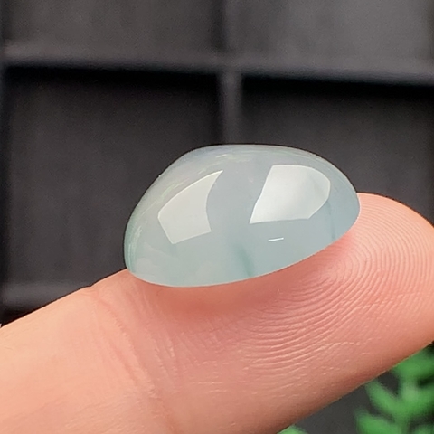 MẶT NHẪN GIỌT NƯỚC PHỈ THÚY LAM 21MM -nt282