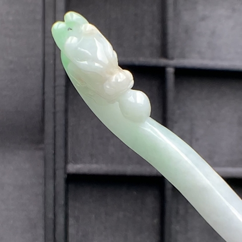 TRÂM NGỌC ĐẦU RỒNG Ngọc phỉ thúy tự nhiên Jadeite A - NT550