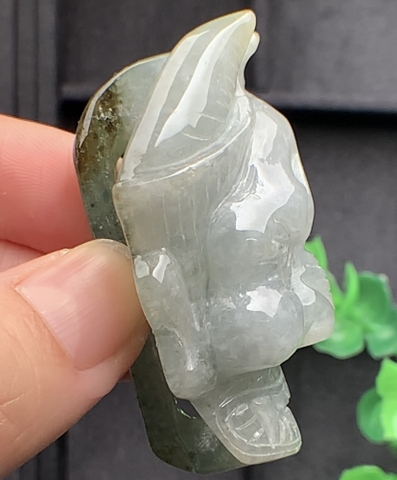 THẦN GIỮ CỦA ngọc phỉ thúy tự nhiên (Jadeite A) -NT567