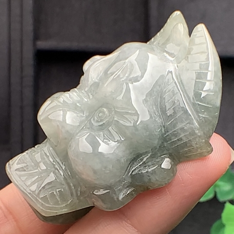 THẦN GIỮ CỦA ngọc phỉ thúy tự nhiên (Jadeite A) -NT567