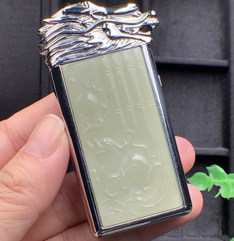 BẬT LỬA NGỌC PHỈ THÚY Ngọc phỉ thúy tự nhiên Jadeite A -NT569