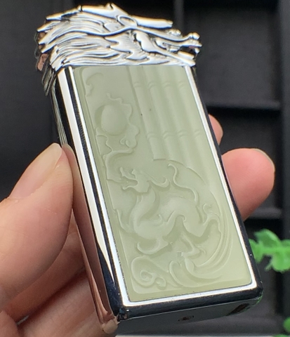 BẬT LỬA NGỌC PHỈ THÚY Ngọc phỉ thúy tự nhiên Jadeite A -NT569