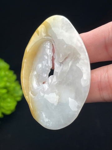 NT1275 Diện Phật trong ta ngọc phỉ thuý tự nhiên(Jadeite A)