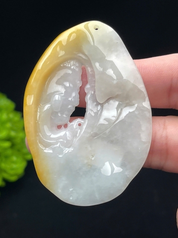 NT1275 Diện Phật trong ta ngọc phỉ thuý tự nhiên(Jadeite A)