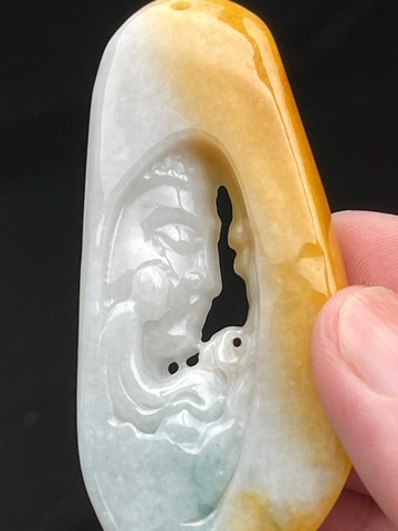 NT1276 Diện Phật trong ta -ngọc phỉ thuý tự nhiên(Jadeite A)