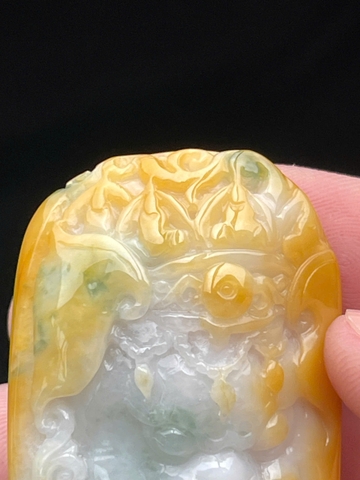 NT1270 Thuỵ thú cát tường ngọc phỉ thuý tự nhiên(Jadeite A)