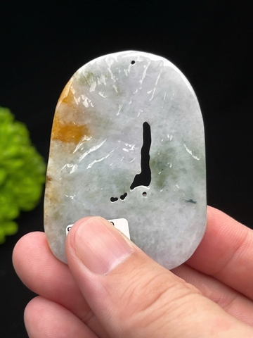 NT1274 Diện Phật trong ta ngọc phỉ thuý tự nhiên(Jadeite A)