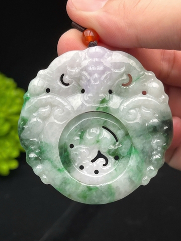 NT1258 Tam dương khai thái ngọc phỉ thuý tự nhiên(Jadeite A)