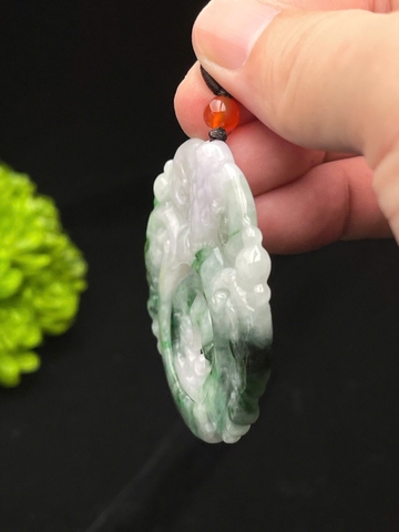NT1258 Tam dương khai thái ngọc phỉ thuý tự nhiên(Jadeite A)