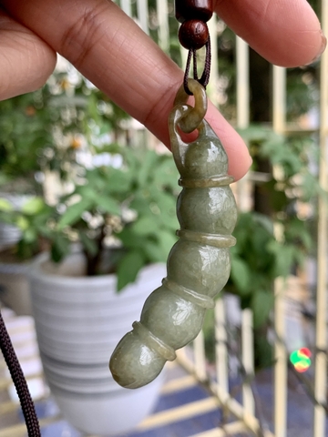 Củ sen Ngọc phỉ thuý Tự nhiên Jadeite loại A -NT1073